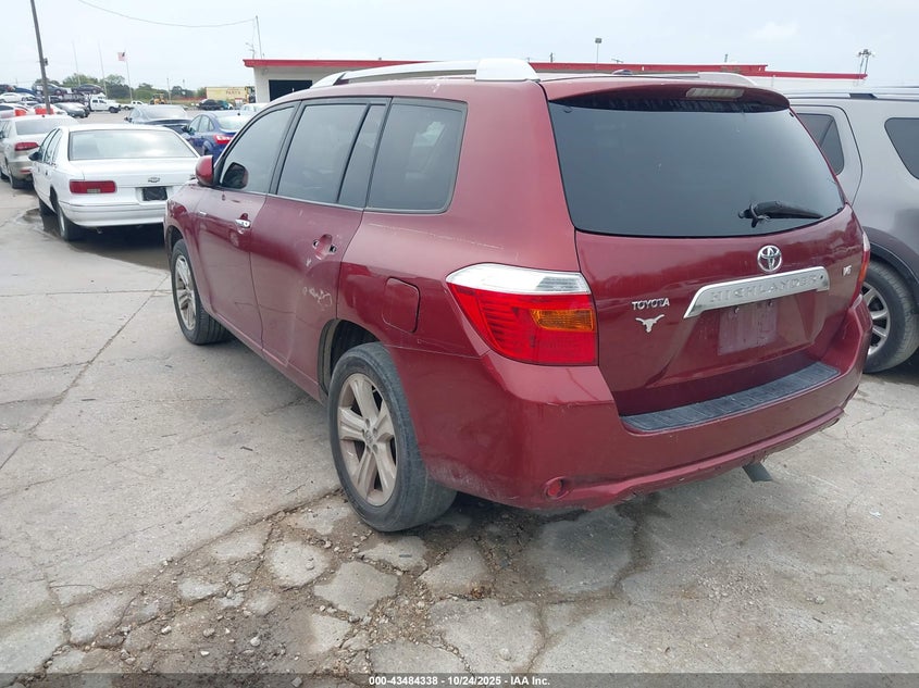 JTEDS42A392073627 2009 TOYOTA HIGHLANDER photo no. 3