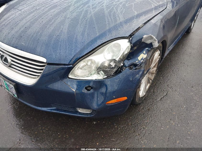 2002 Lexus Sc 430 VIN: JTHFN48Y620026553 Lot: 43484434