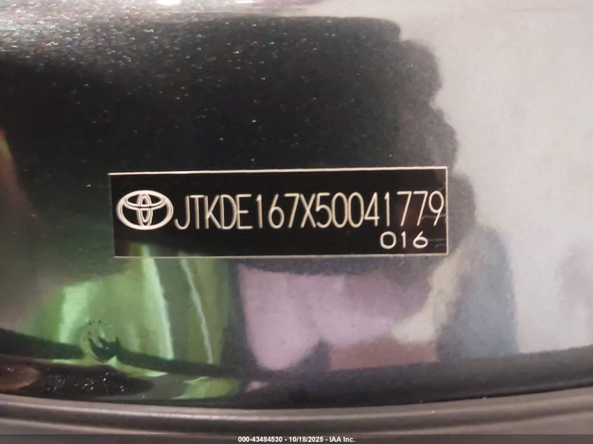 2005 Scion Tc VIN: JTKDE167X50041779 Lot: 43484530