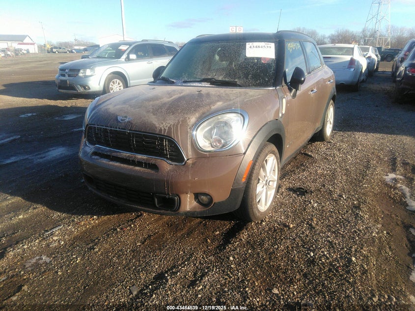 Vin: wmwzc5c58cwl56729, lot: 43979482, mini cooper s countryman 20122