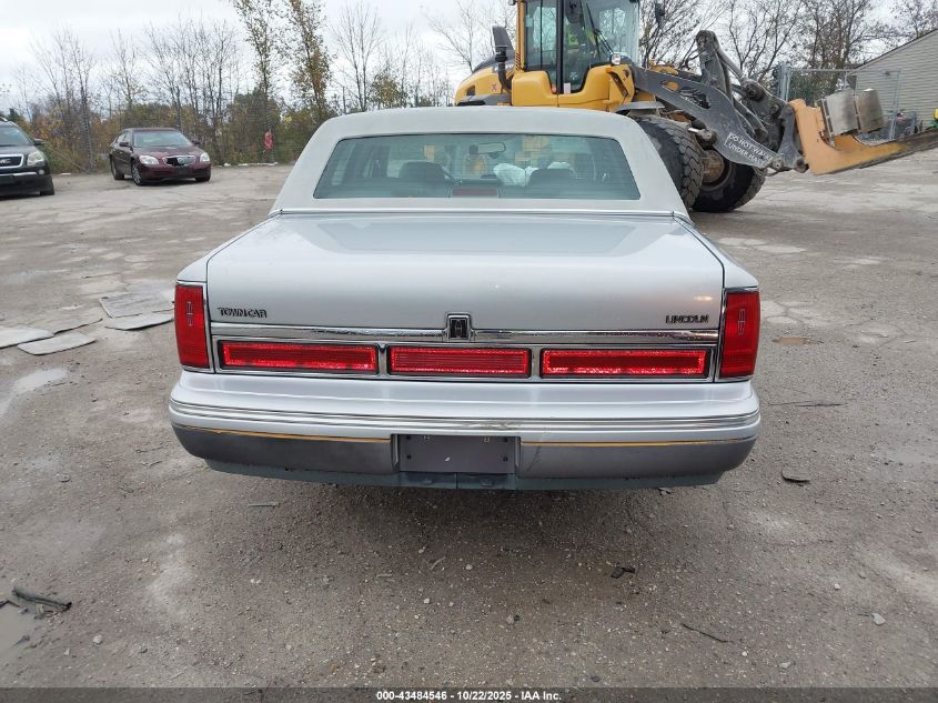 1995 Lincoln Town Car Cartier VIN: 1LNLM83W3SY688849 Lot: 43484546