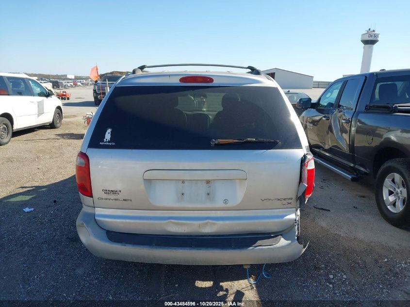 2003 Chrysler Voyager Lx VIN: 1C4GJ45353B281954 Lot: 43484596