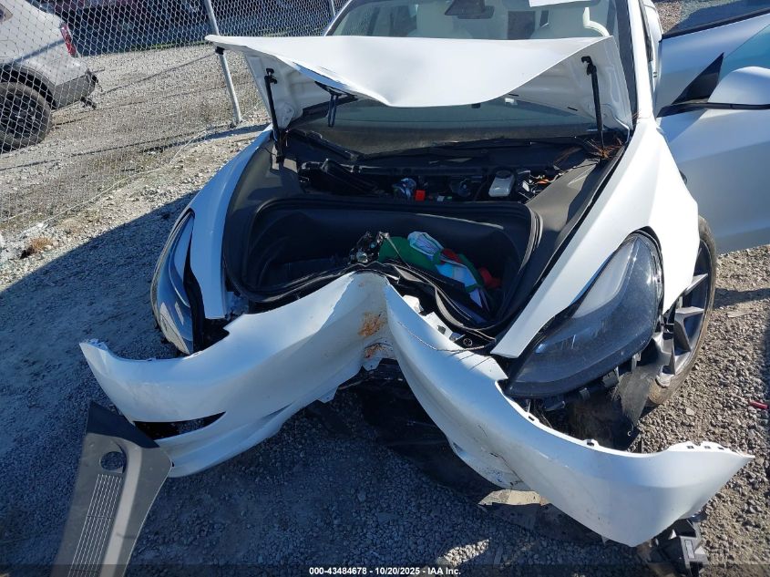 2023 Tesla Model 3 Rear-Wheel Drive VIN: 5YJ3E1EA4PF574036 Lot: 43484678