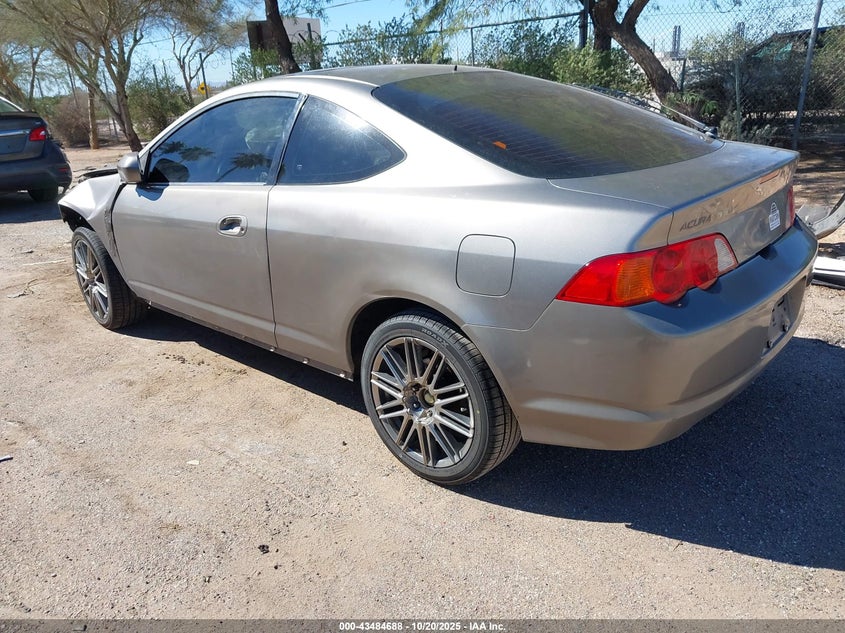 2004 Acura Rsx gold coupe gasoline JH4DC54814S005982 photo #4