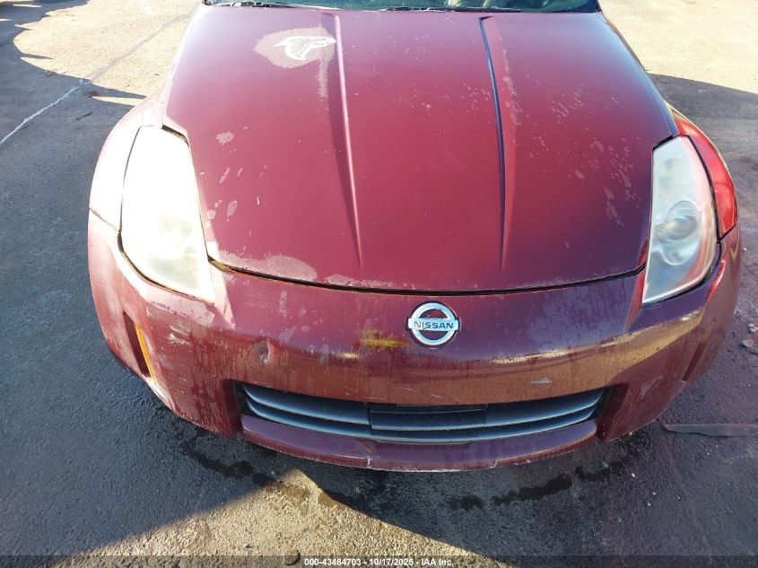 2006 Nissan 350Z Touring VIN: JN1AZ36A76M453676 Lot: 43484703