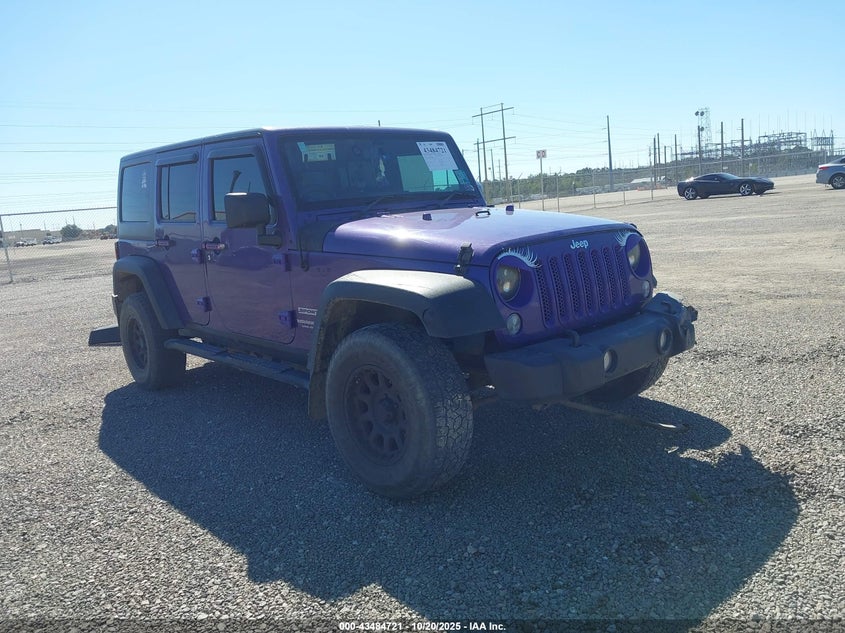 2017 JEEP WRANGLER UNLIMITED SPORT RHD 4X4 - 1C4BJWKG9HL707482