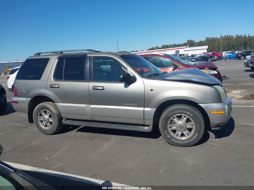 2002 Mercury Mountaineer VIN: 4M2DU86W92ZJ25507 Lot: 43484755