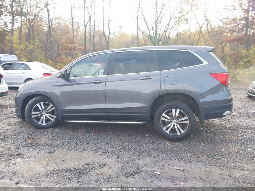 2016 HONDA PILOT EX-L 5FNYF6H59GB074386