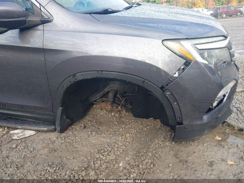 2016 HONDA PILOT EX-L 5FNYF6H59GB074386