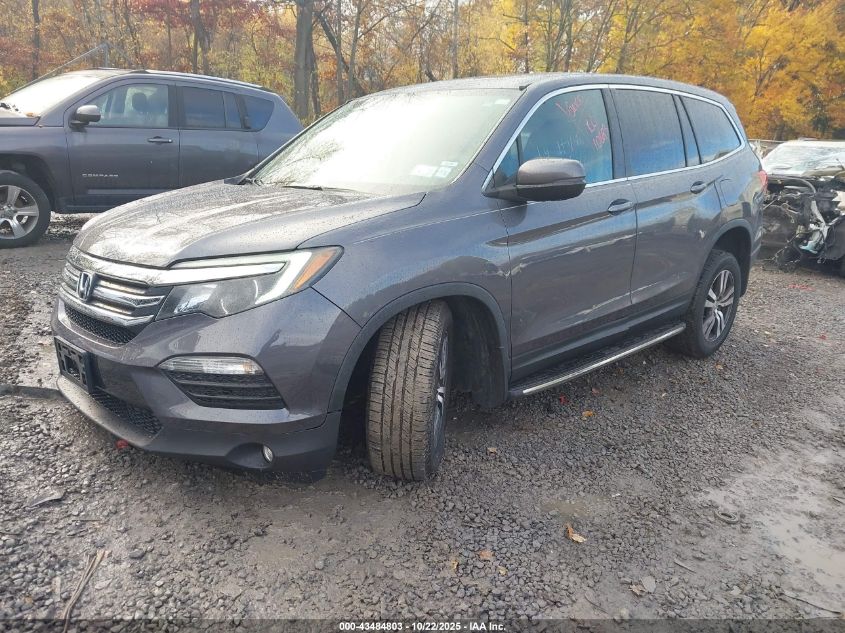 2016 HONDA PILOT EX-L 5FNYF6H59GB074386