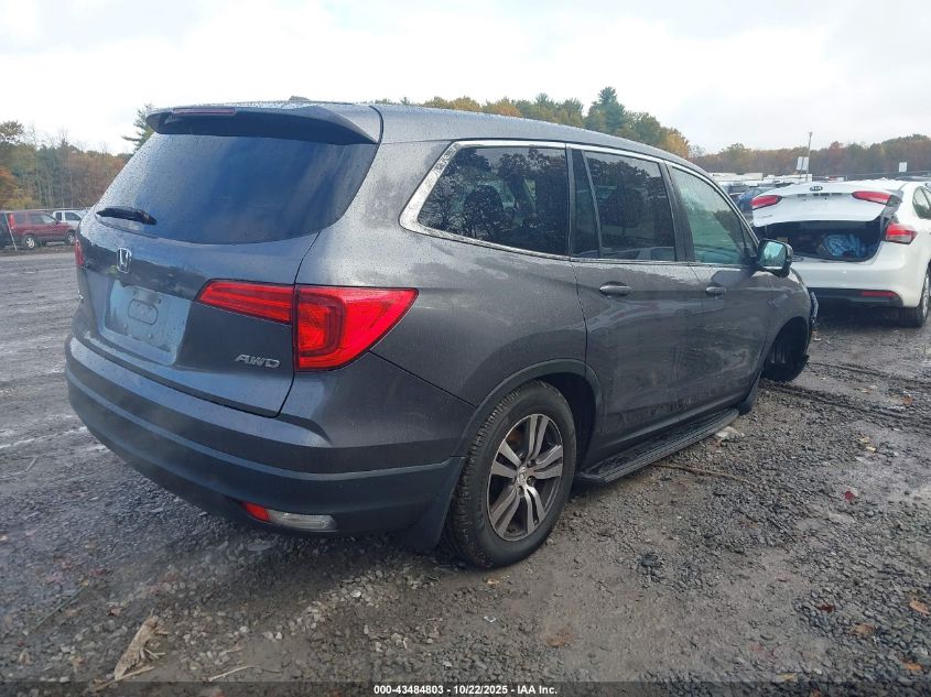 2016 HONDA PILOT EX-L 5FNYF6H59GB074386
