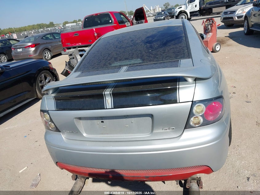 2006 Pontiac Gto VIN: 6G2VX12U96L557186 Lot: 43484819