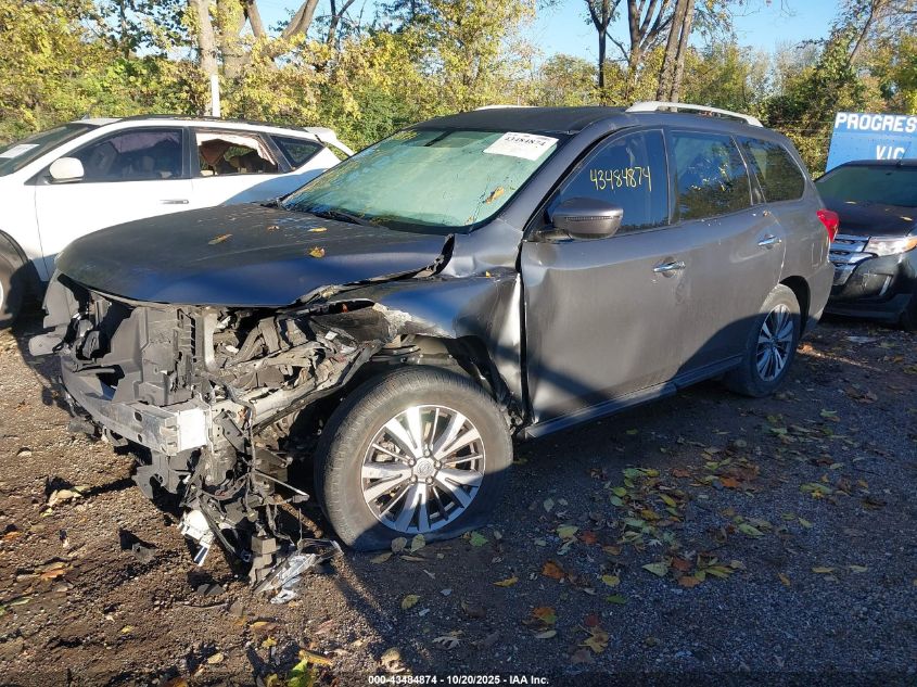 2020 NISSAN PATHFINDER SV 2WD 5N1DR2BN2LC578529