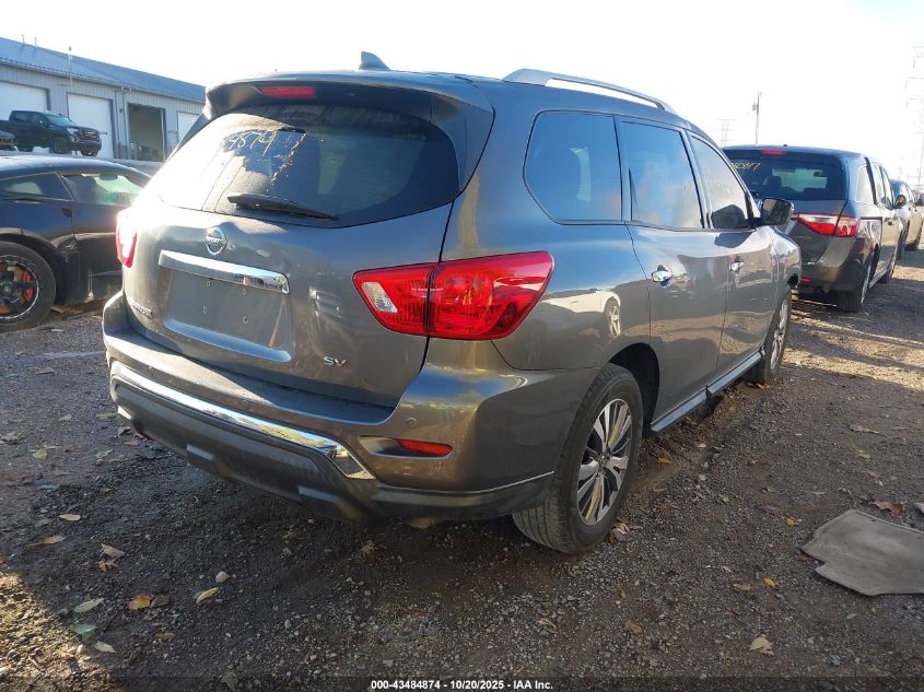 2020 NISSAN PATHFINDER SV 2WD 5N1DR2BN2LC578529