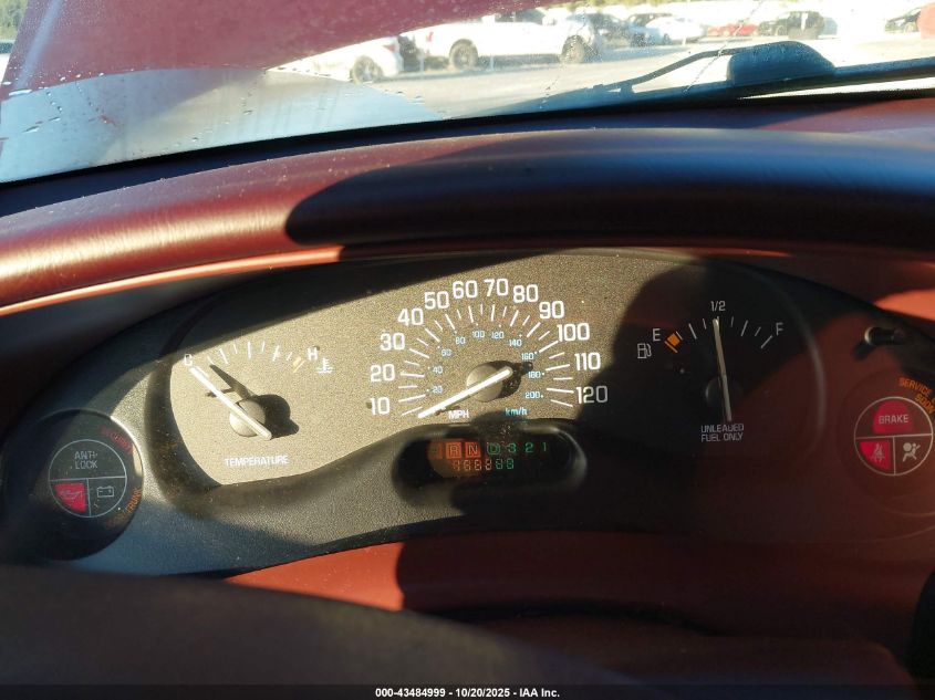 1998 Buick Century Custom VIN: 2G4WS52M3W1427599 Lot: 43484999