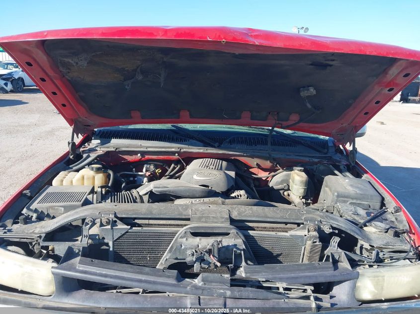 2001 Chevrolet Silverado 1500 Ls VIN: 1GCEC19VX1Z208353 Lot: 43485021