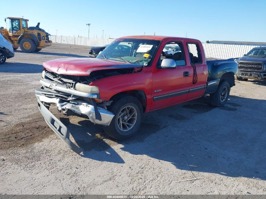 2001 Chevrolet Silverado 1500 Ls VIN: 1GCEC19VX1Z208353 Lot: 43485021
