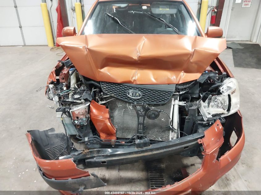 2009 Kia Rio Lx VIN: KNADE223X96447092 Lot: 43485187