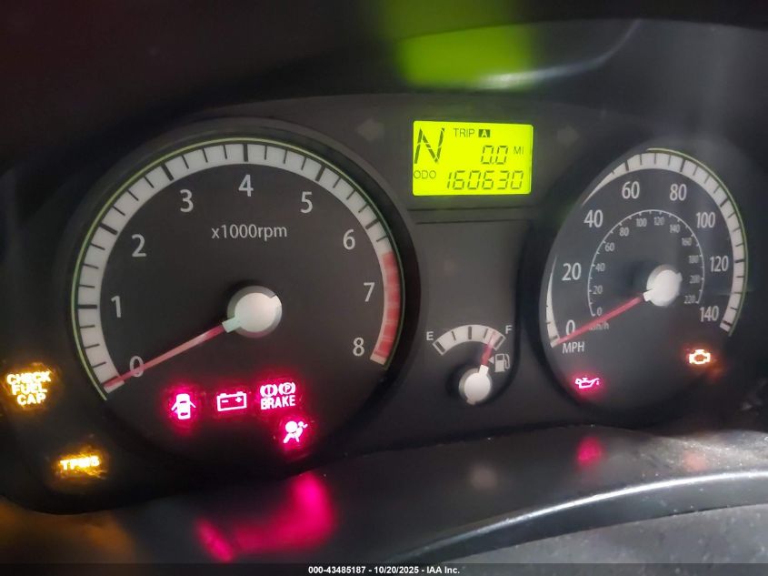 2009 Kia Rio Lx VIN: KNADE223X96447092 Lot: 43485187