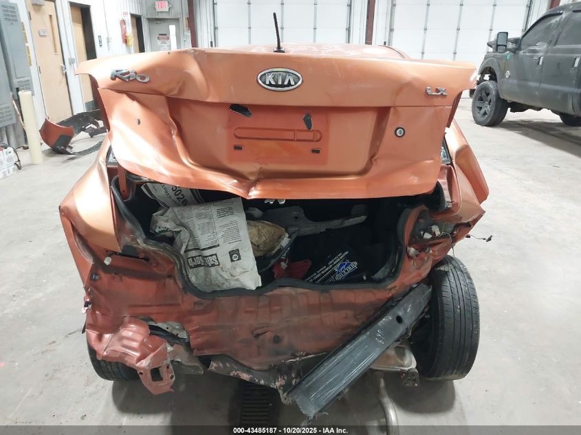 2009 Kia Rio Lx VIN: KNADE223X96447092 Lot: 43485187