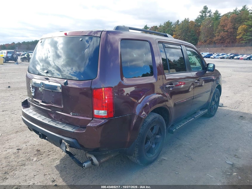 Vin: 5fnyf4h73bb038112, lot: 43980160, honda pilot ex-l 20114