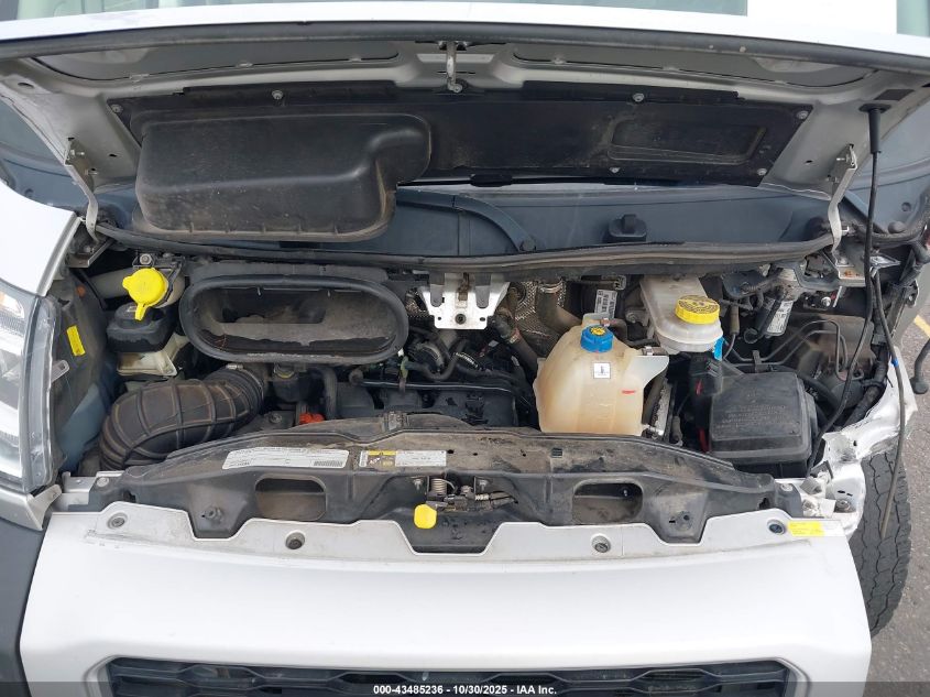 2021 Ram Promaster 2500 High Roof 159 Wb VIN: 3C6ERVDG0ME500471 Lot: 43485236