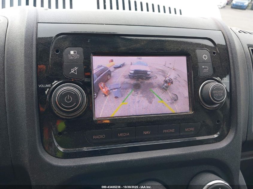 2021 Ram Promaster 2500 High Roof 159 Wb VIN: 3C6ERVDG0ME500471 Lot: 43485236