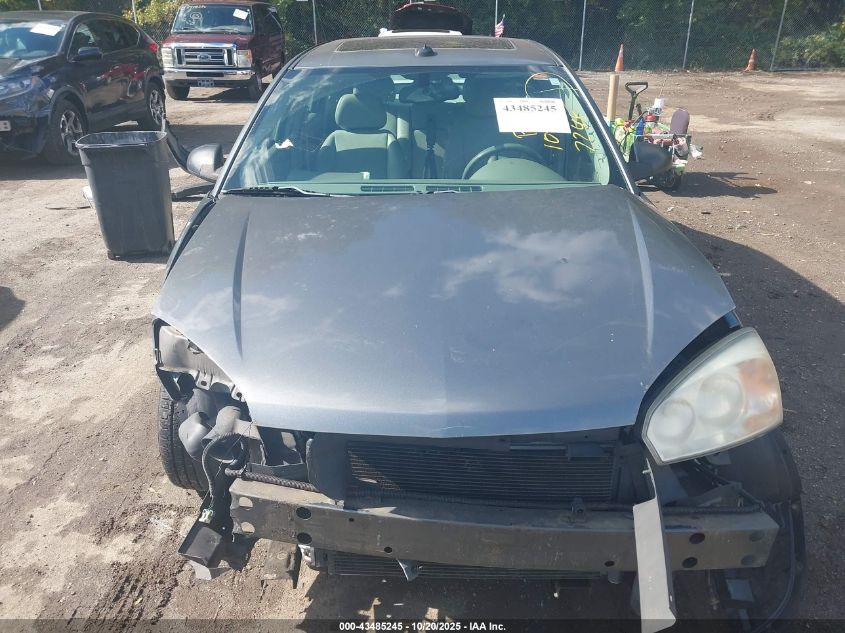 2005 Chevrolet Malibu Maxx Lt VIN: 1G1ZU64885F237248 Lot: 43485245