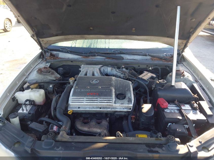 1999 Lexus Es 300 VIN: JT8BF28G0X5060862 Lot: 43485252