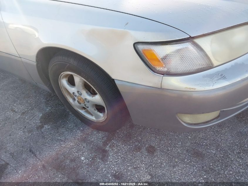 1999 Lexus Es 300 VIN: JT8BF28G0X5060862 Lot: 43485252