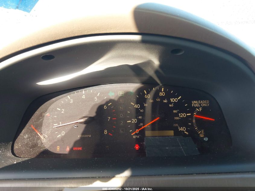 1999 Lexus Es 300 VIN: JT8BF28G0X5060862 Lot: 43485252