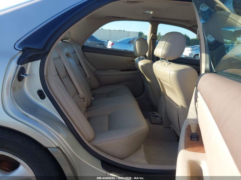 1999 Lexus Es 300 VIN: JT8BF28G0X5060862 Lot: 43485252