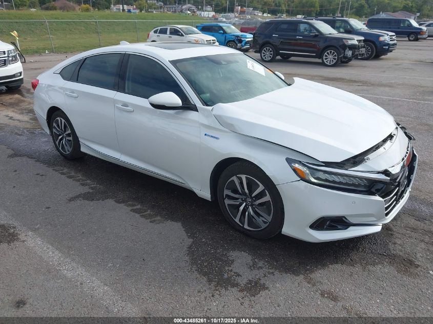 2021 HONDA ACCORD HYBRID EX-L - 1HGCV3F54MA023351
