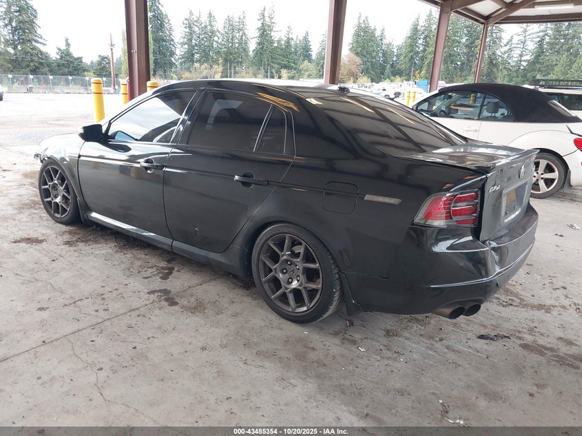 2007 Acura Tl Type S black sedan gasoline 19UUA76557A004058 photo #4
