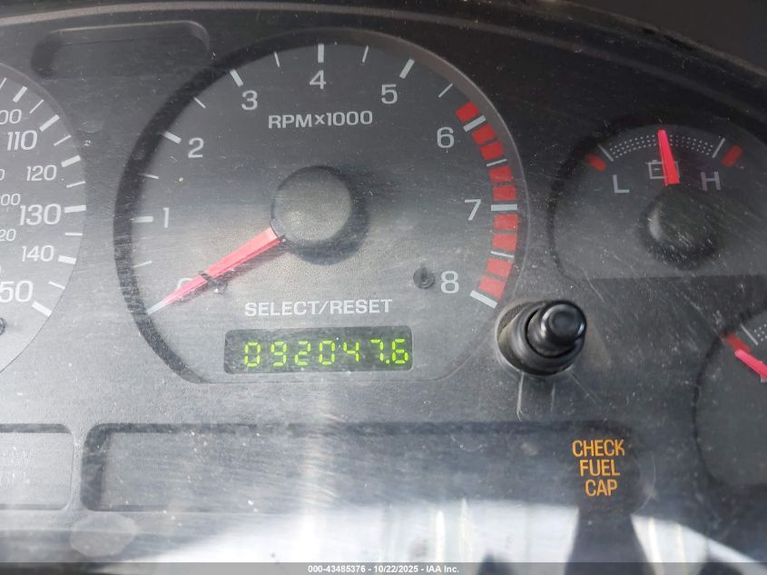 2001 Ford Mustang Gt VIN: 1FAFP42X11F181556 Lot: 43485376