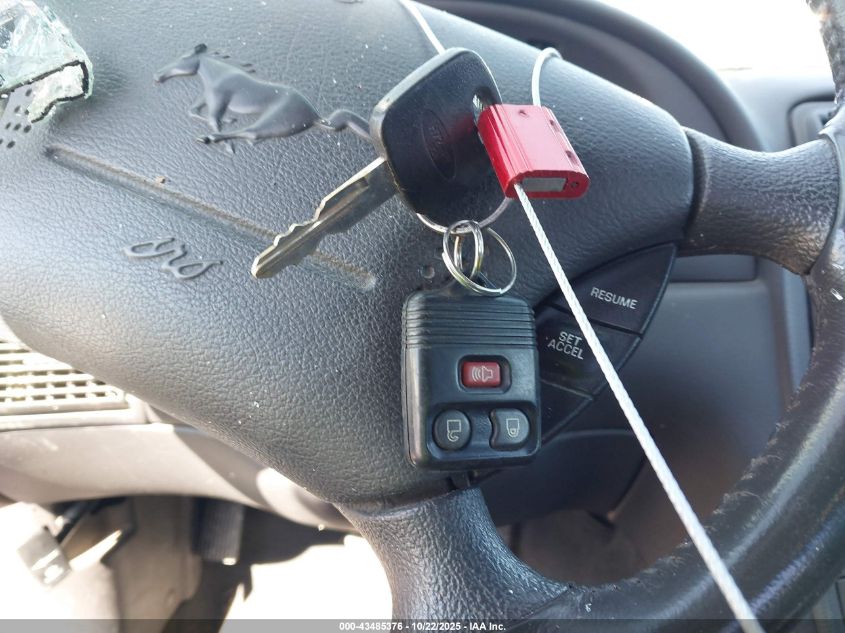 2001 Ford Mustang Gt VIN: 1FAFP42X11F181556 Lot: 43485376