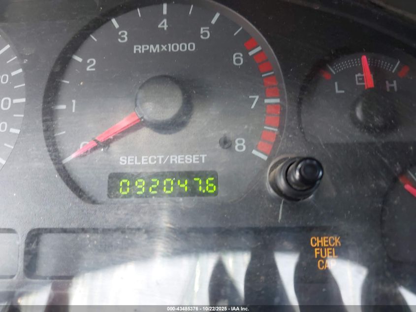 2001 Ford Mustang Gt VIN: 1FAFP42X11F181556 Lot: 43485376