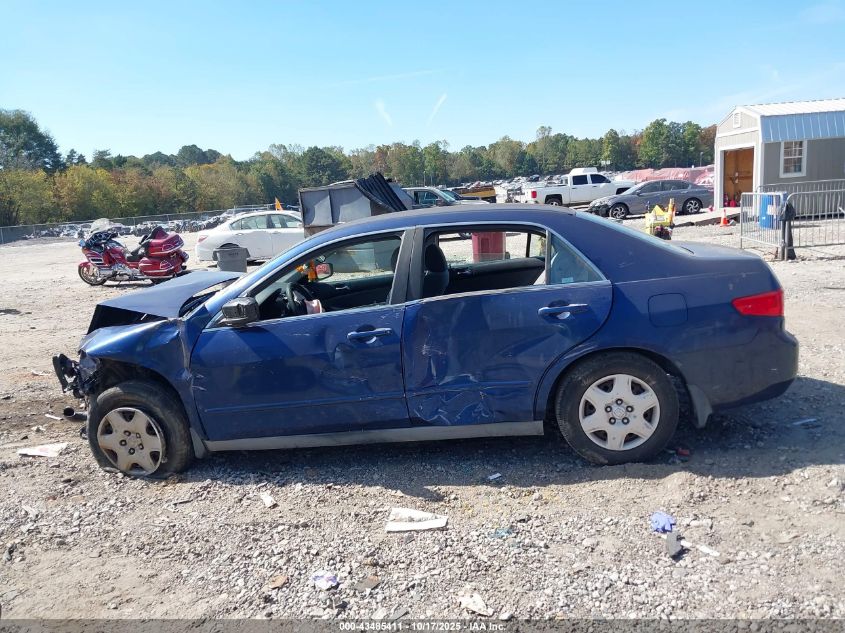 2005 Honda Accord 2.4 Lx VIN: 1HGCM56495A103039 Lot: 43485411