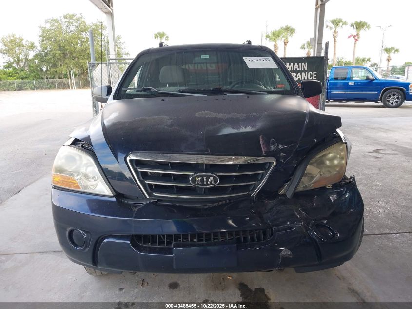 2008 Kia Sorento Lx VIN: KNDJD735X85843467 Lot: 43485455