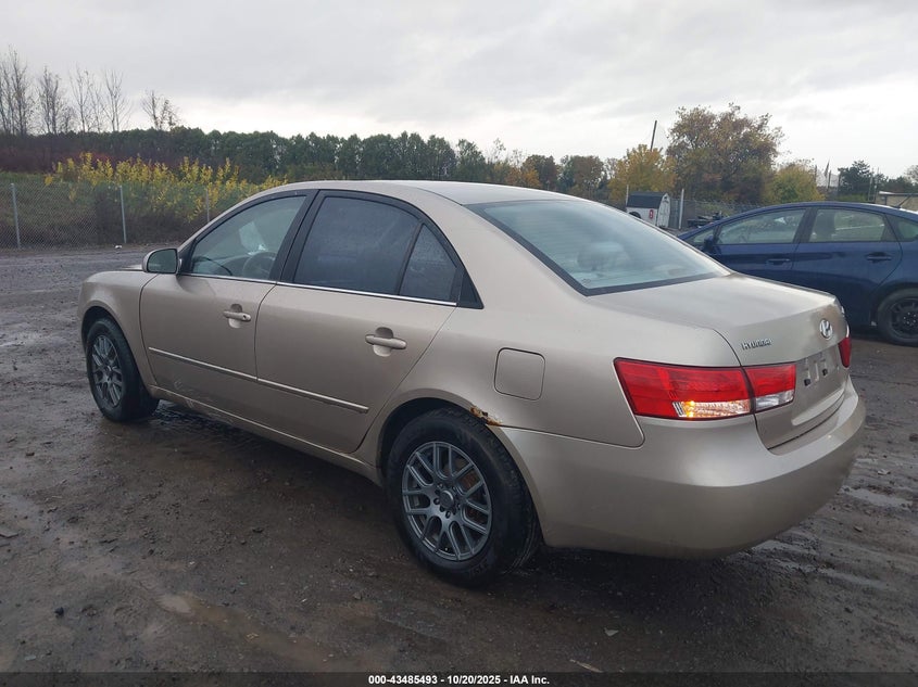 KMHET46C26A080552 2006 HYUNDAI SONATA photo no. 3