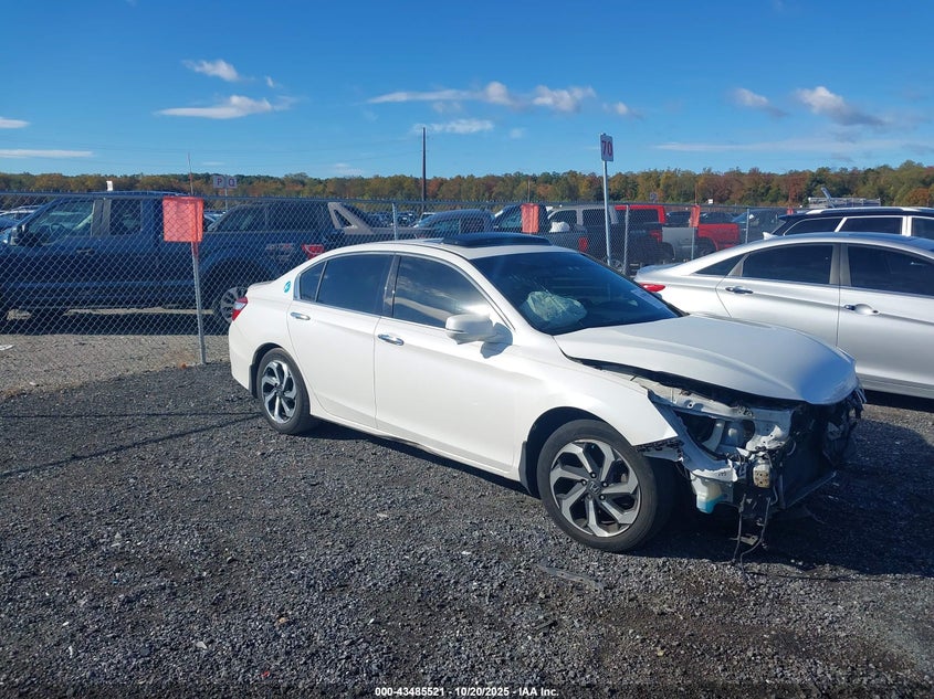 2017 HONDA ACCORD EX-L V6 - 1HGCR3F84HA034922
