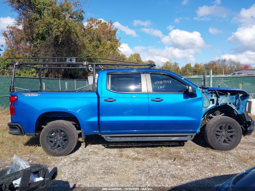 2023 Chevrolet Silverado 1500 4Wd Short Bed Custom Trail Boss VIN: 3GCUDCED6PG365470 Lot: 43485548