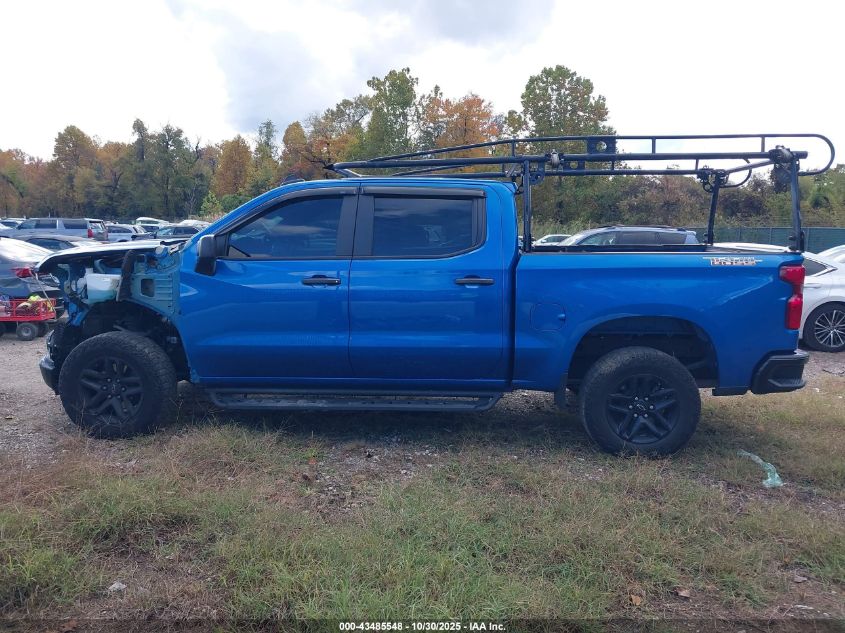 2023 Chevrolet Silverado 1500 4Wd Short Bed Custom Trail Boss VIN: 3GCUDCED6PG365470 Lot: 43485548