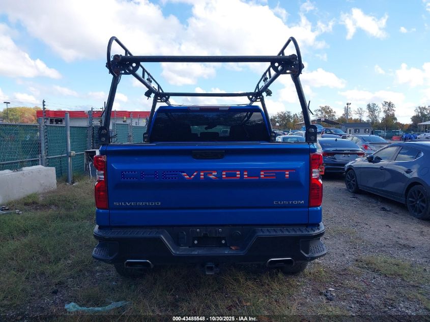 2023 Chevrolet Silverado 1500 4Wd Short Bed Custom Trail Boss VIN: 3GCUDCED6PG365470 Lot: 43485548