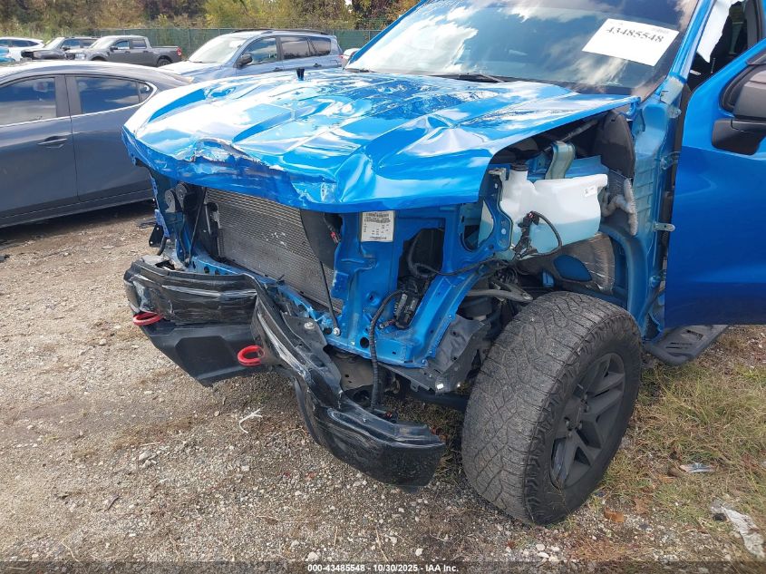 2023 Chevrolet Silverado 1500 4Wd Short Bed Custom Trail Boss VIN: 3GCUDCED6PG365470 Lot: 43485548