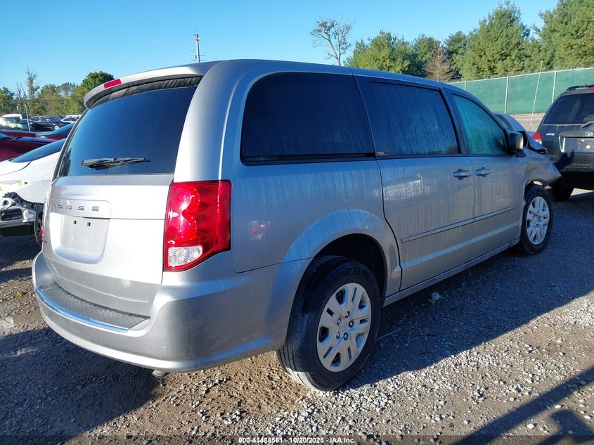 2016 DODGE GRAND CARAVAN SE 2C4RDGBG2GR314568