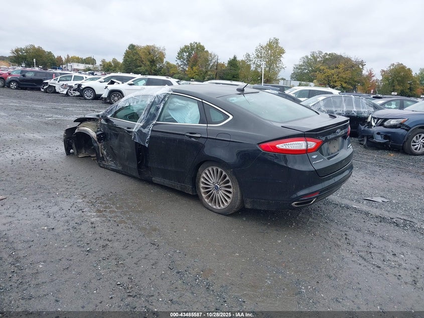 Vin: 3fa6p0k98fr307433, lot: 43980530, ford fusion titanium 20153