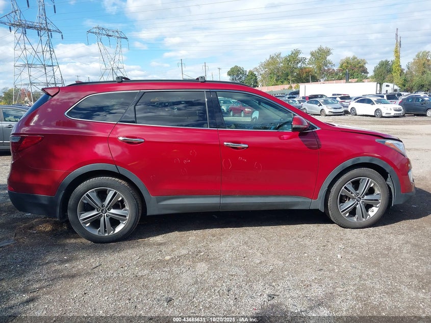 2015 HYUNDAI SANTA FE LIMITED KM8SNDHF2FU114329