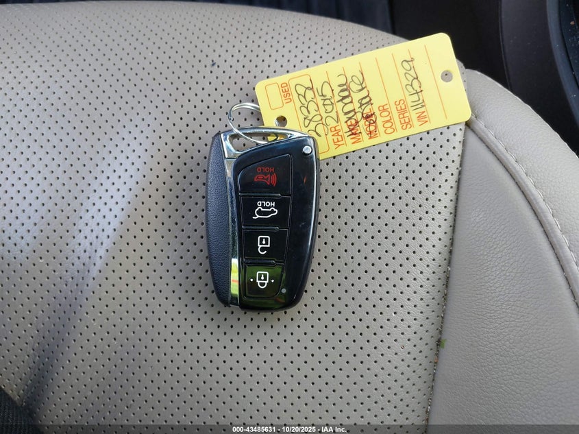 2015 HYUNDAI SANTA FE LIMITED KM8SNDHF2FU114329