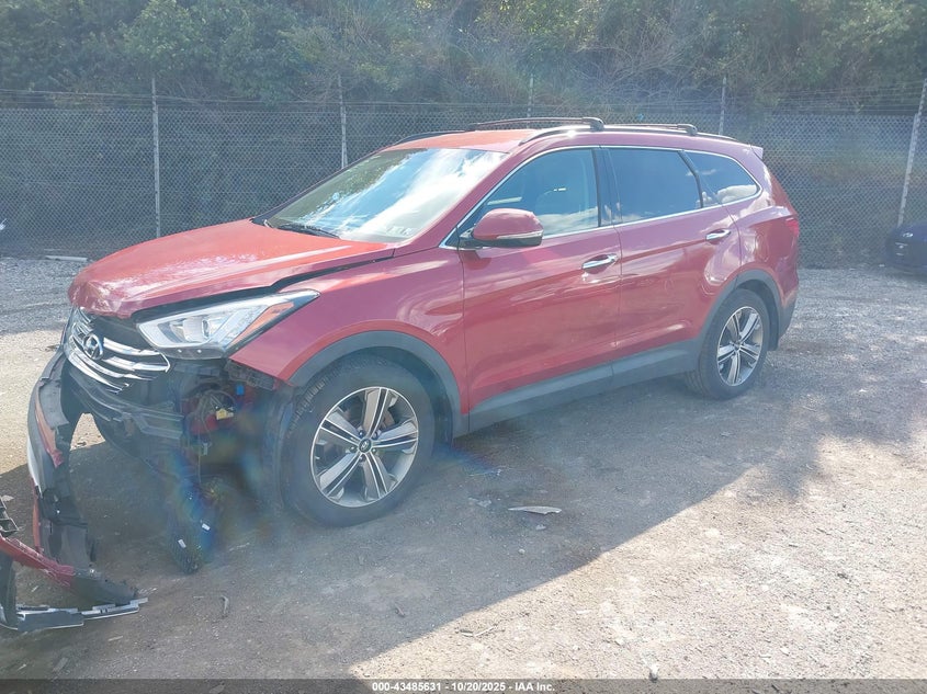 2015 HYUNDAI SANTA FE LIMITED KM8SNDHF2FU114329